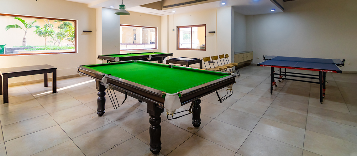 Pool Table in Mahima Elite Clubhouse